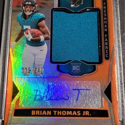 BTJ RC Jaxsonville Jaguars 2024 Certified Freshman Fabrics RPA /249
