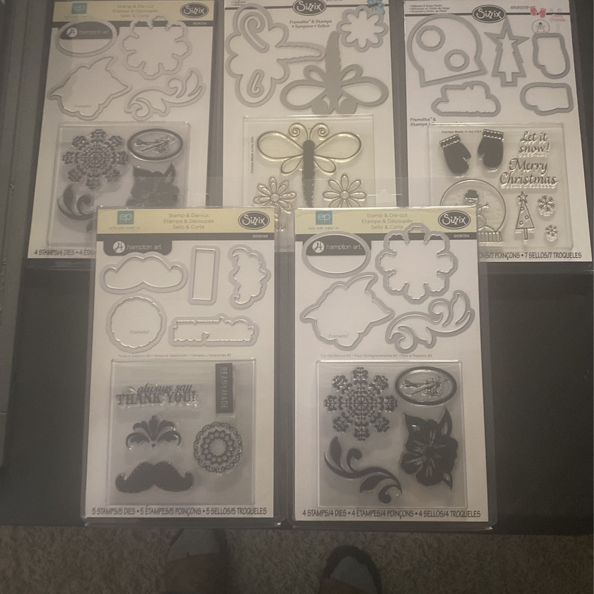 Brand New Sizzix Dies