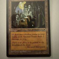 Magic The Gathering Ancient Tomb