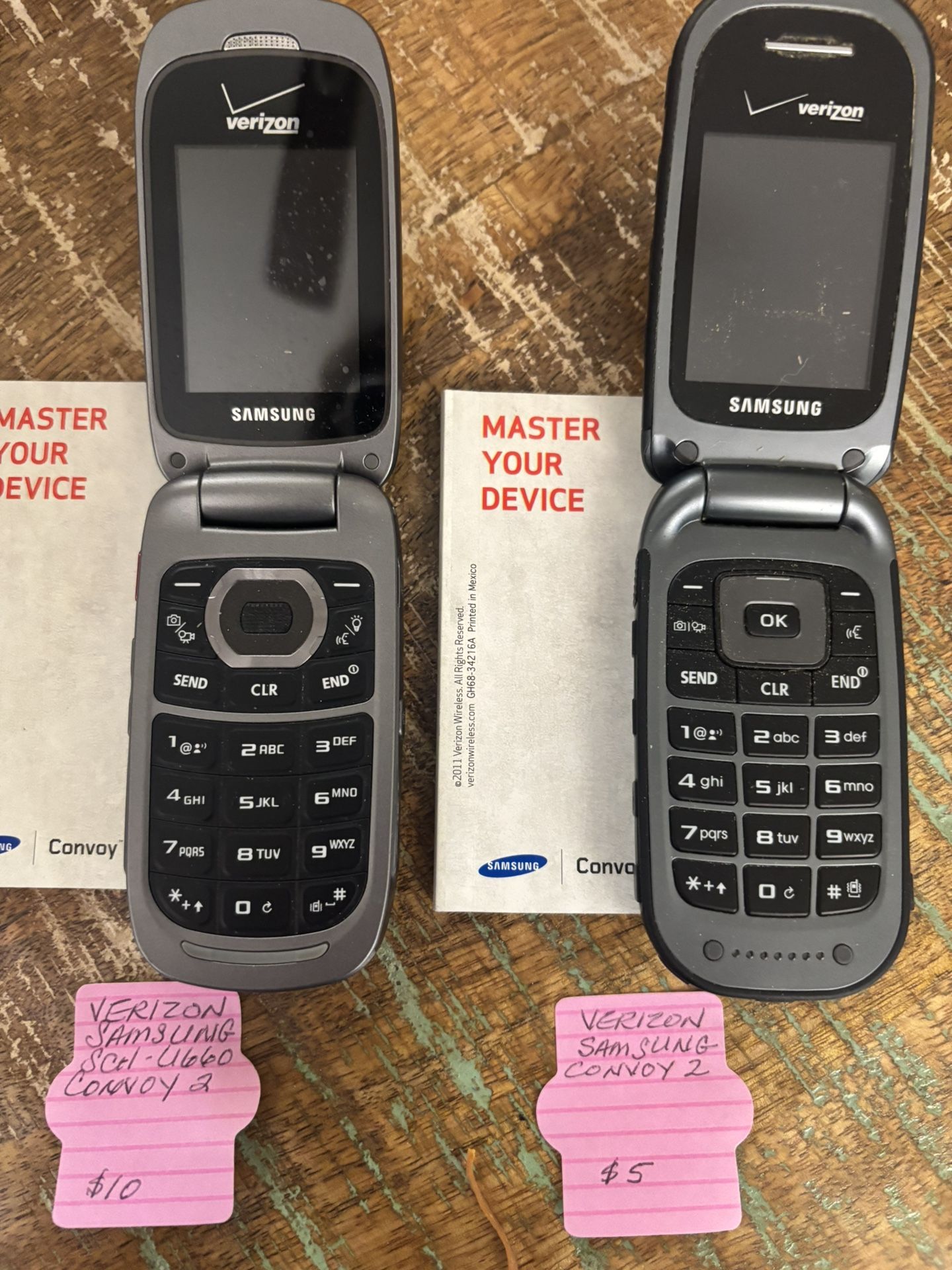 2 - Verizon Samsung Convoy 2 Phones