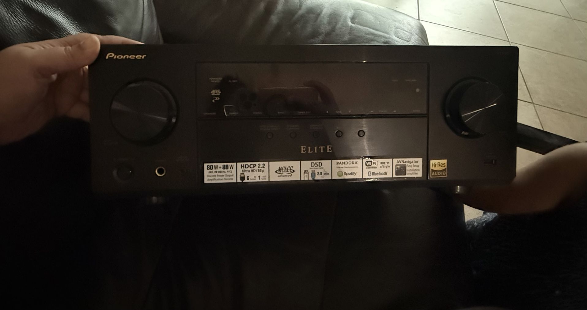 Pioneer Elite VSX-LX101 AV Receiver - Dolby Atmos, 4K, Bluetooth