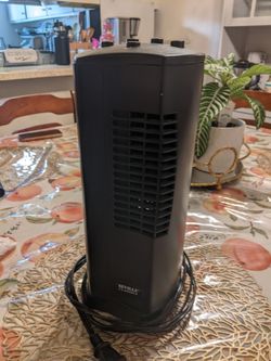 Seville classic mini tower desk oscillating fan