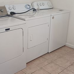 Ge And Whirlpool Washer And Dryer 