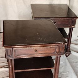 Solid Wood Shenandoah Nightstands Or End Tables– Set of 2