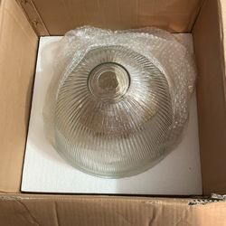 Gold And Glass  Hanging Celing Light