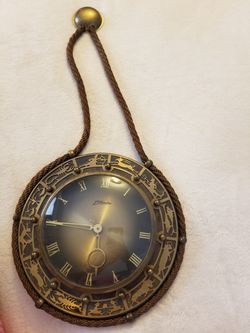 Beautiful antique zodiac signs clock