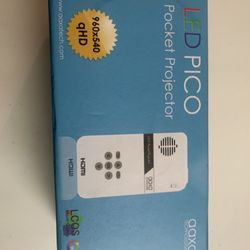 AAXA LED Pico Pocket Projector - Complete w/ Box & Manual - $50
