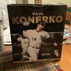 Chicago White Sox Paul Konerko official statue replica SGA brand new in box. From affinity. Stands about 6”  Box in excellent condition Plainfield, Il