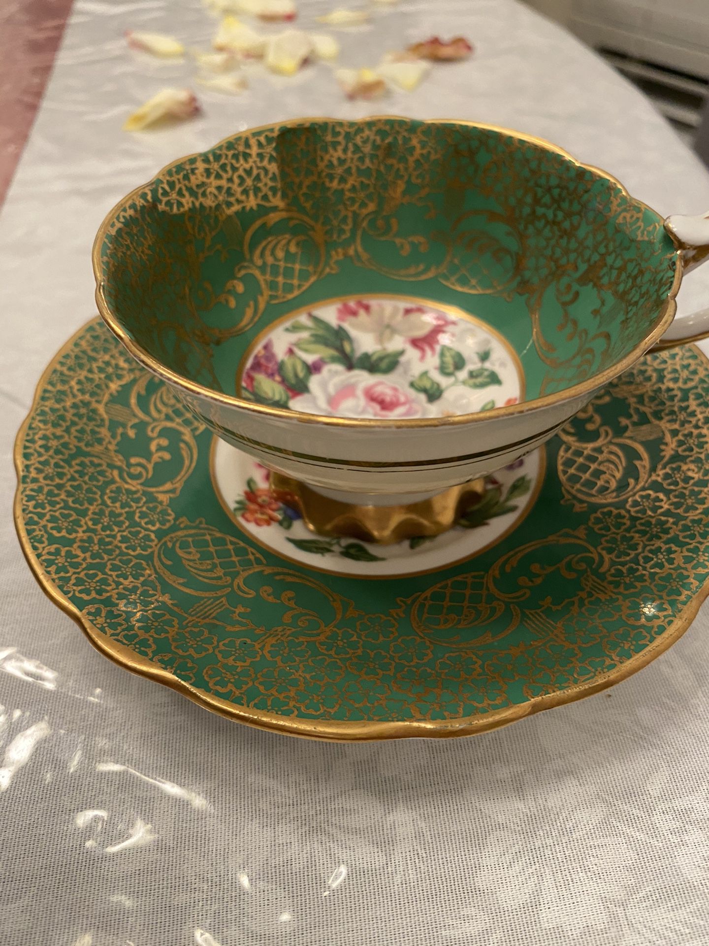 Antique, Empress Royal Stanford cup and Saucer. Made in England.