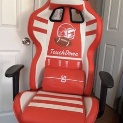 Red Recline Gaming Chair, Racing Computer Chair with Lumbar Support Headrest Armrest & Vibration
