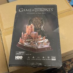 Game Of Thrones 3d Puzzle Of Red Keep 