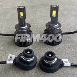 D2S D2R 6K 12000 LUMENS HID TO LED CONVERSION UPGRADE KIT $80