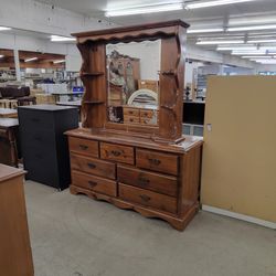 7 drawer dresser w/ mirror