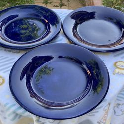 4pc España Hand Painted Collection Plates