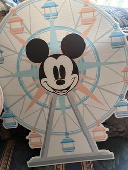 Mickey Mouse Ferris Wheel Decorative Sign