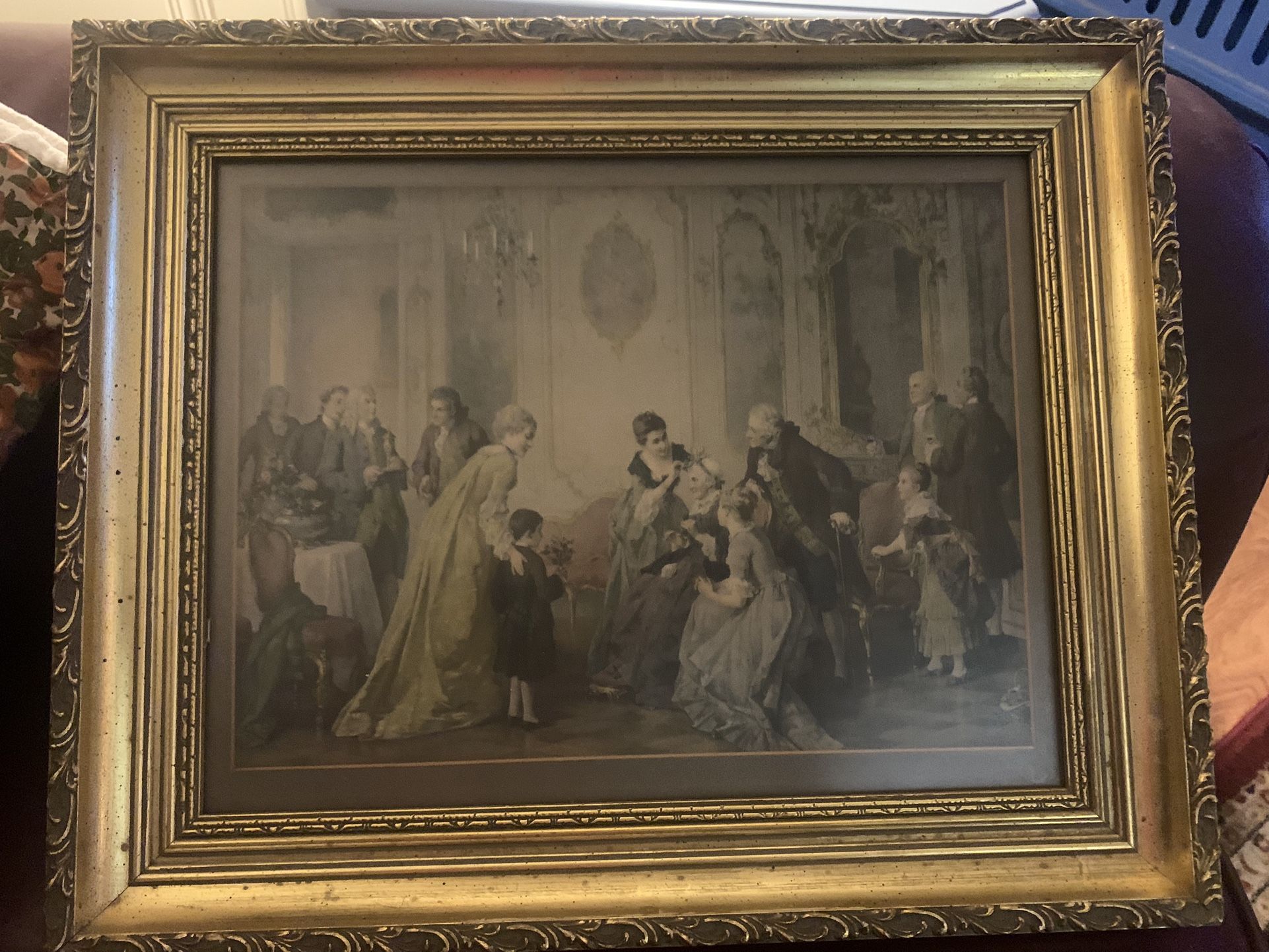 Framed Antique Art, Georgian Era