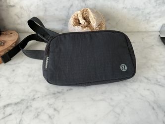 Lululemon Black Waist/Crossbody Bag
