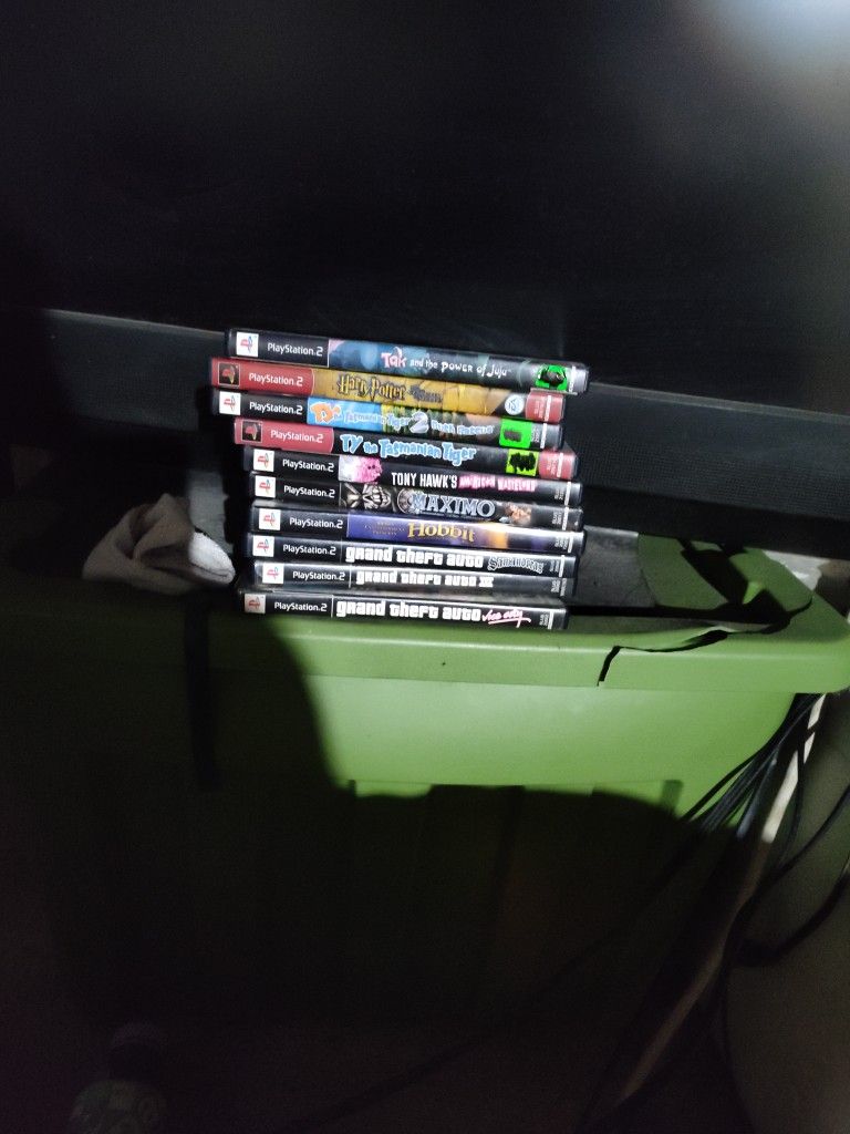 PS2 Games In Addition I'll Throw In My PS2 For 70 Extra