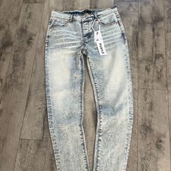 Purple jeans 38