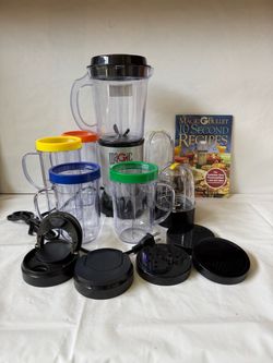 Magic Bullet Blender Set with Booklet - 21 Pieces