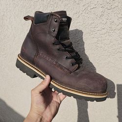 Size 9.5 M Duradero Work Boots Steel Toe