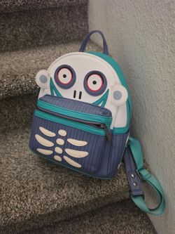 Loungefly The Nightmare Before Christmas Barrel Mini Backpack