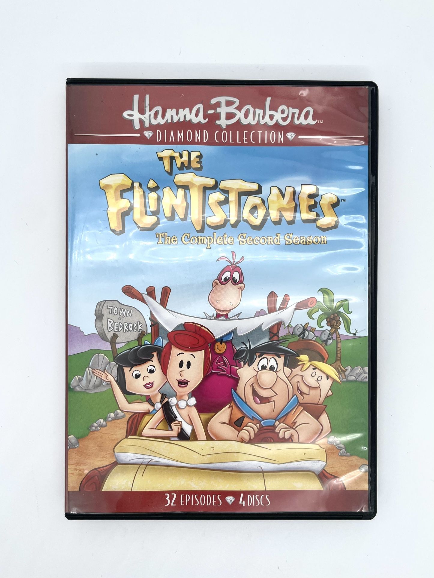 The Flintstones: the Complete Second Season 1961 4 DVD 2006 Mel Blanc Hanna Fred