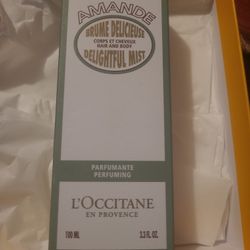 New L'occitane Almond Hair & Body Mist