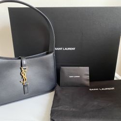 Black YSL Hobo Bag