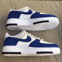 New Nike Air Force 1 Low White Royal Blue Men’s 9