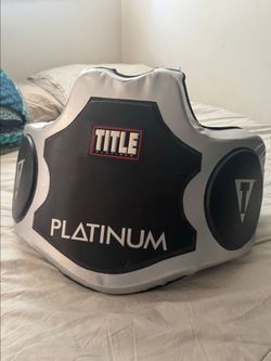 TITILE Platinum Boxing Body Protector Chest Guard