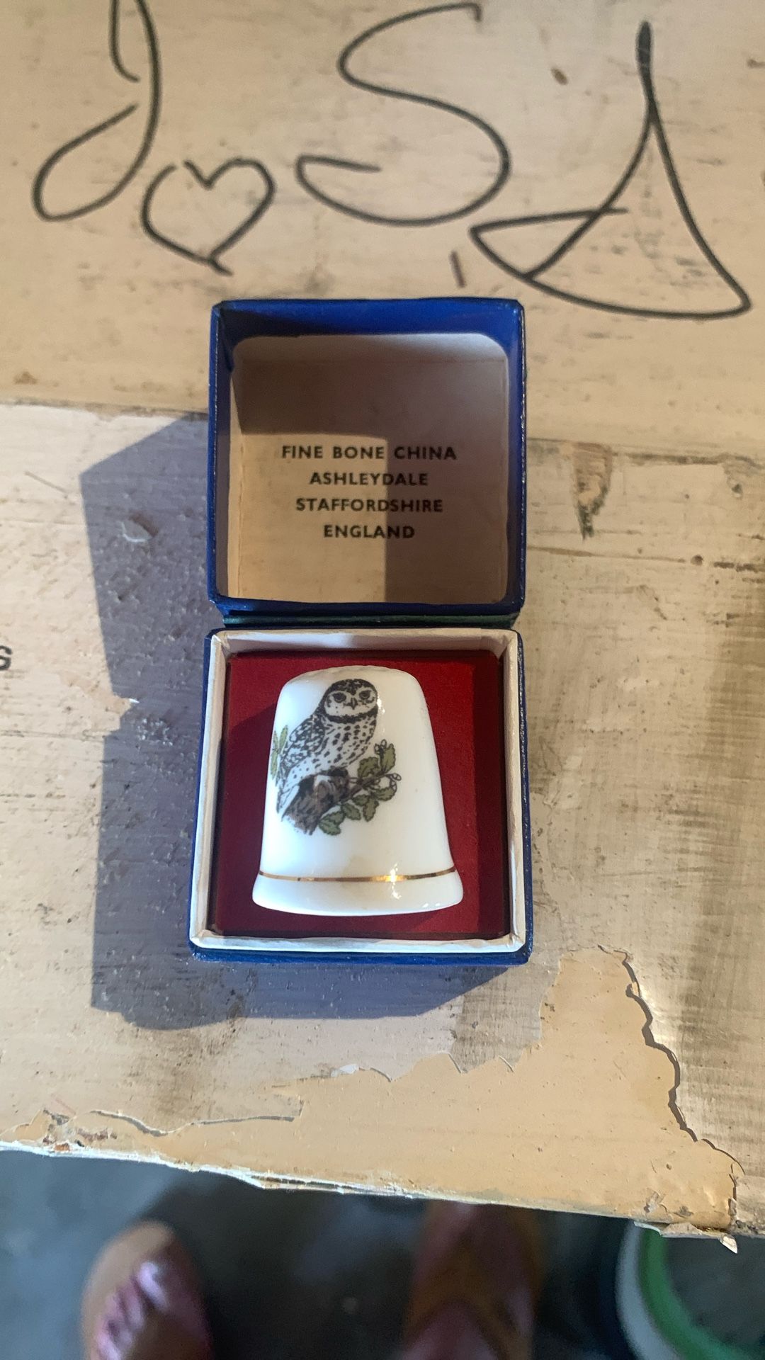 Fine Bone China Thimble