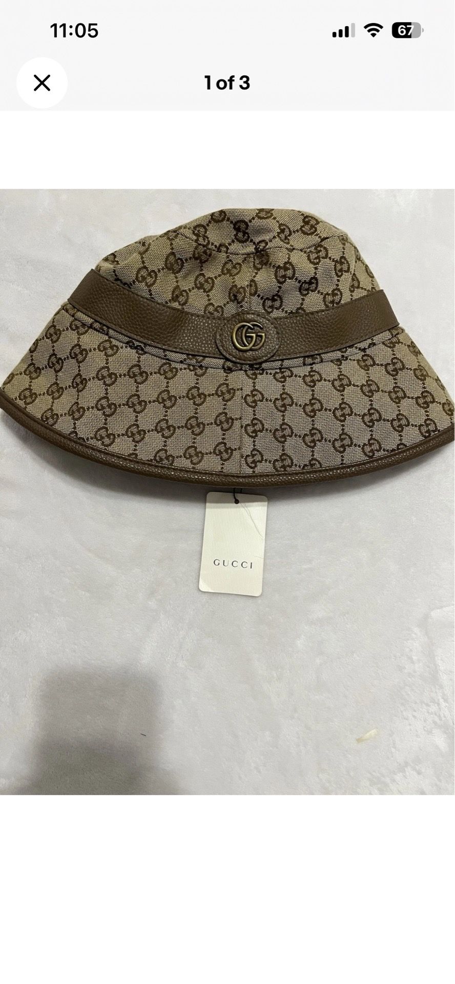 Gucci GG Monogram Bucket Hat
