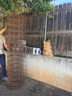 Rolled Wire Mesh Fencing