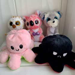 Reversible Octopus & Beanie Boos 