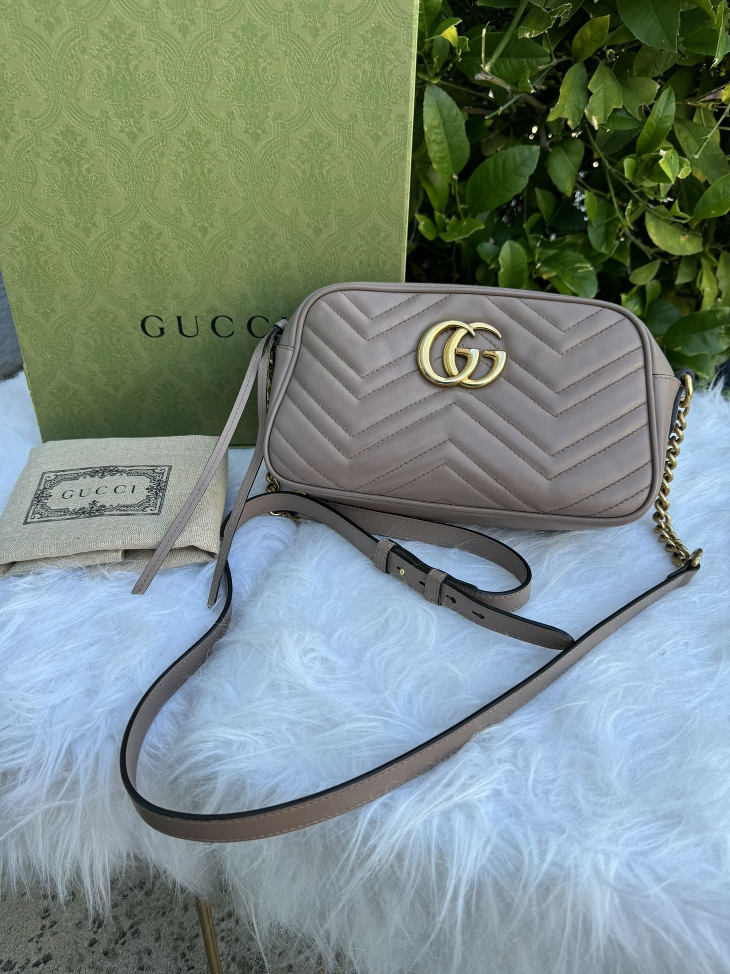 💯 Authentic Gucci Marmount Small Crossbody Bag Retail Value $1950 + Tax