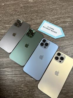 🚀  iPhone 13 Pro Max 5G– Premium Features, Only $5 Down to Start! - Smartphone 