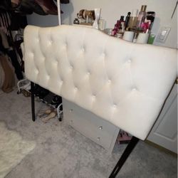 full size velvet headboard