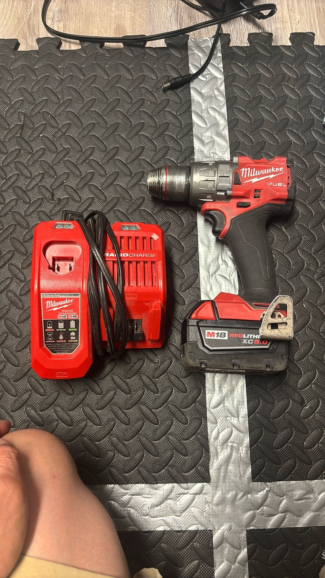 Milwaukee M18 fuel drill/hammer drill