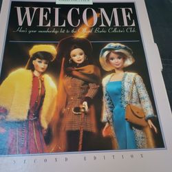 Barbie Collectors Club Welcome Kit 2nd Edition