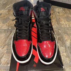 Jordan 1 patent Bred