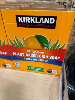 Plant based dish soap