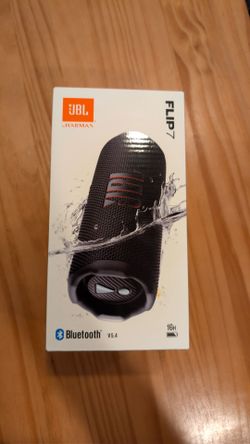 JBL FLIP 7 NEW IN BOX NEVER USED Bluetooth Speaker