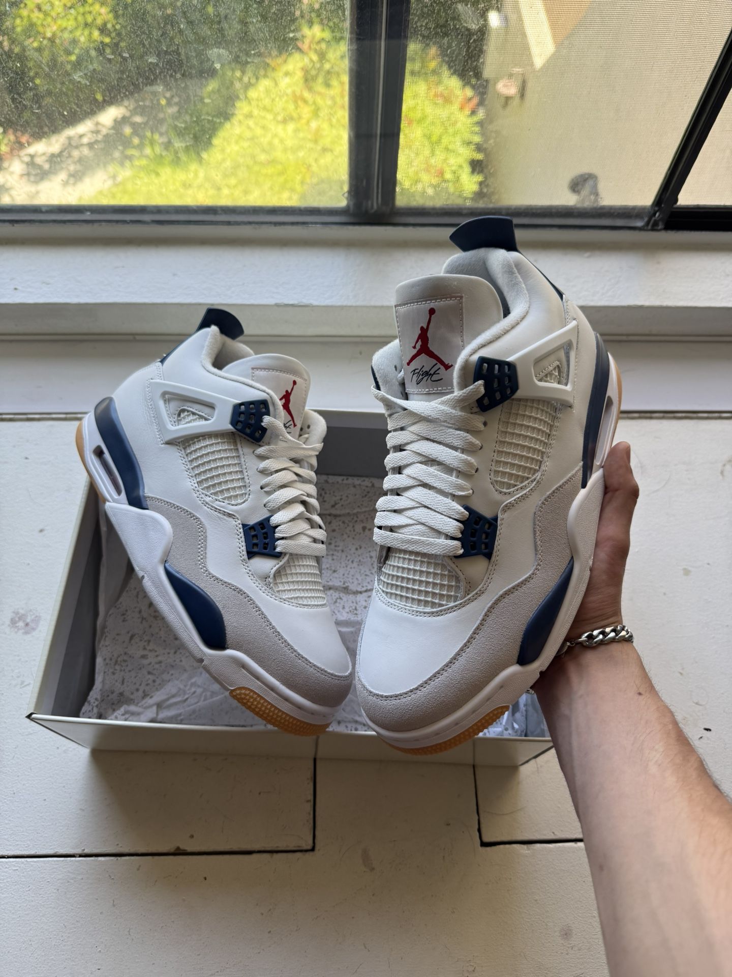 Air Jordan 4 Nike SB Navy