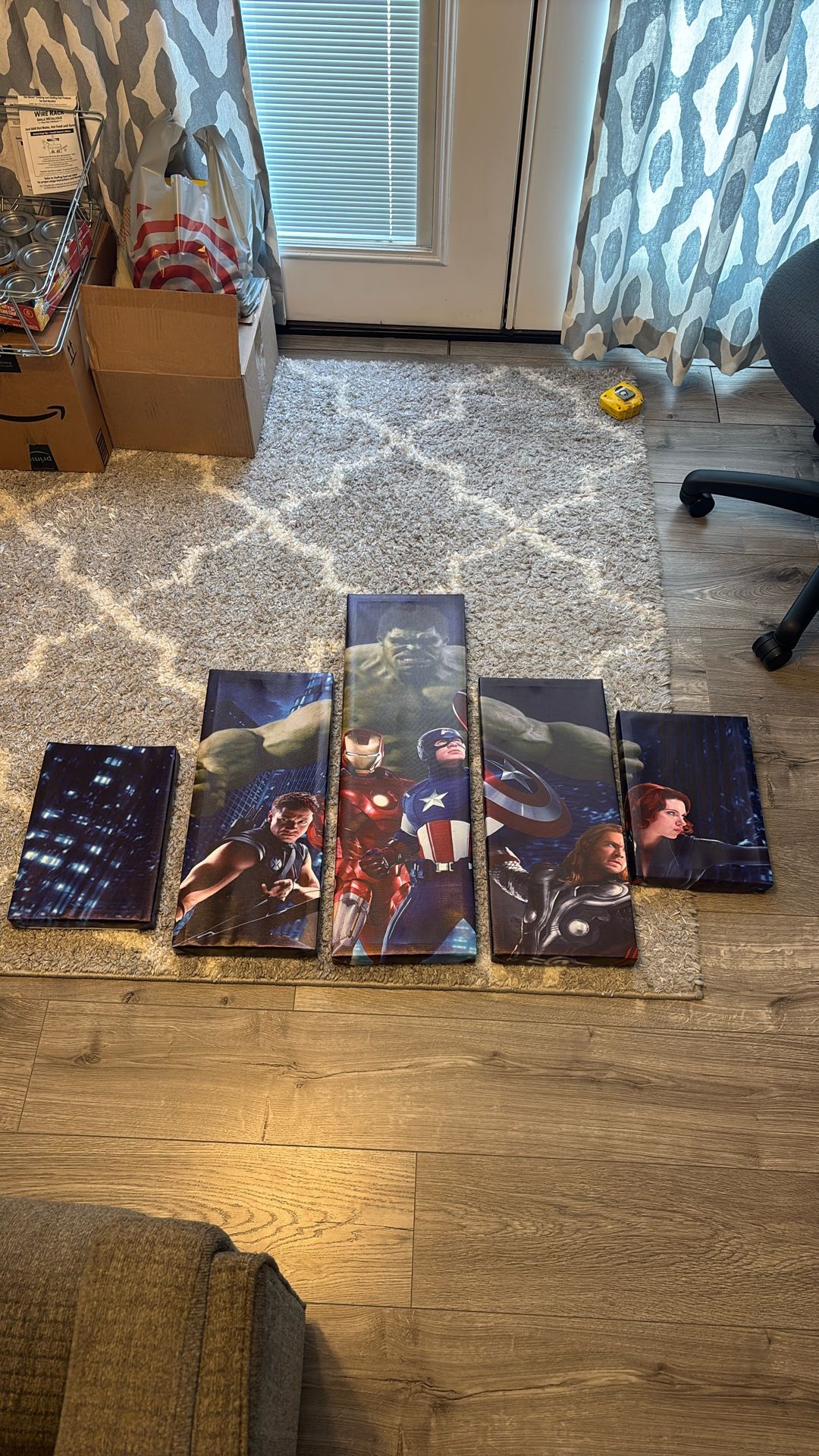 5 Piece Marvel Pictures