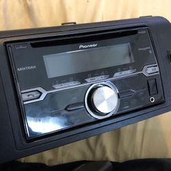 Pioneer Car Receiver w/ Bluetooth Hands Free & Sirius-Ready - Double-DIN