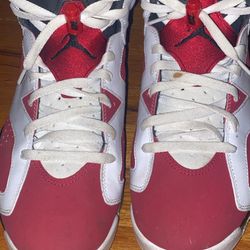 SIZE 12 JORDAN 6s RED