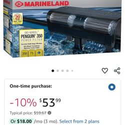 20 Takes All! Marineland Bio Filter And Other Aquarium Items