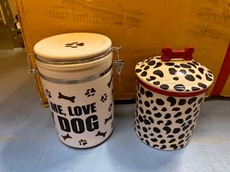 Dog cookie jars