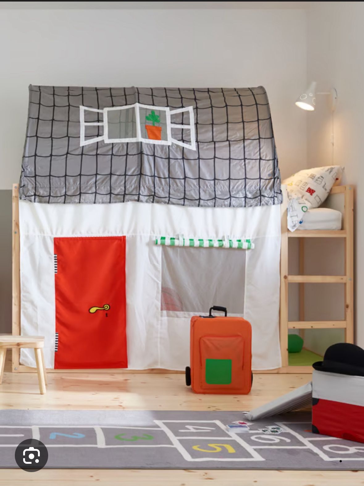 Ikea Bunkbed + Bed Tent (w/o Mattress)